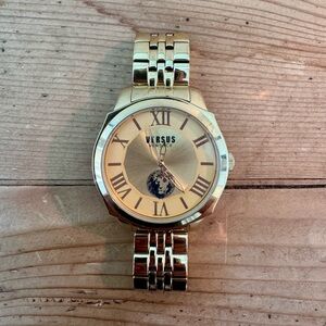 Versus Versace Gold Chelsea Watch